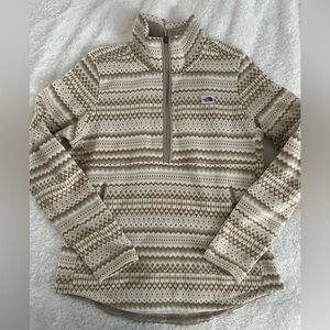 The North Face Beige Patterned Sweater